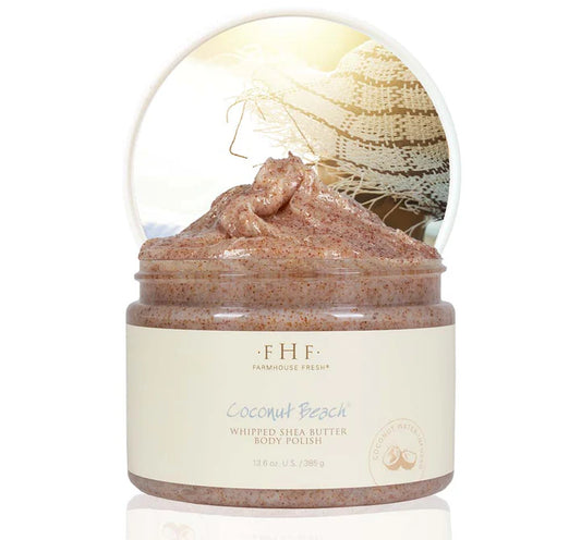 Coconut Beach® Whipped Shea Butter Body Polish 12 oz/13.6 oz