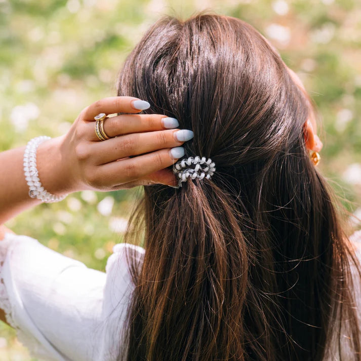 Teleties Hair Ties | Coconut White
