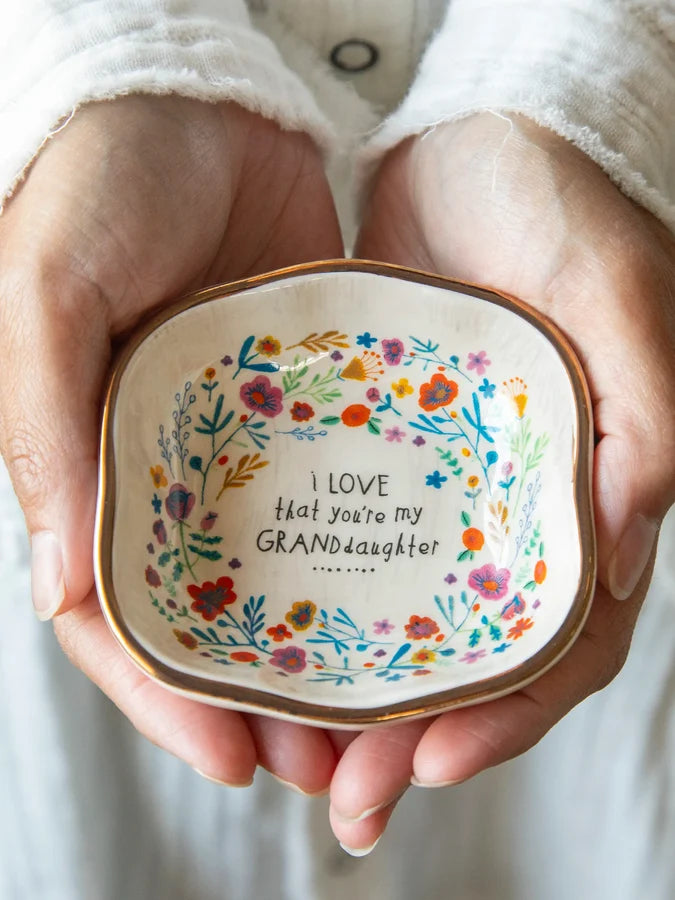 Antiqued Trinket Bowl