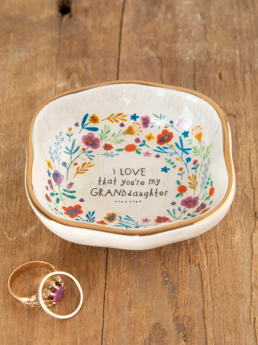 Antiqued Trinket Bowl