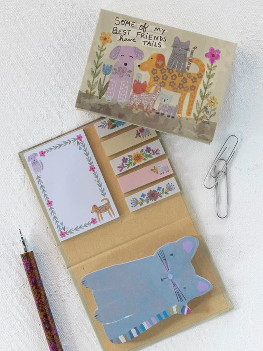 Sticky Note Book | Best Friends Have Tails
