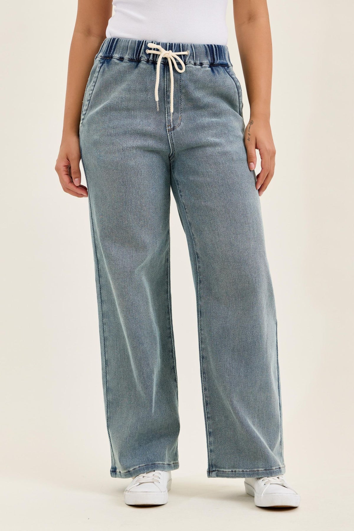 HW | WILHELMINA Baggy | Stone Blue
