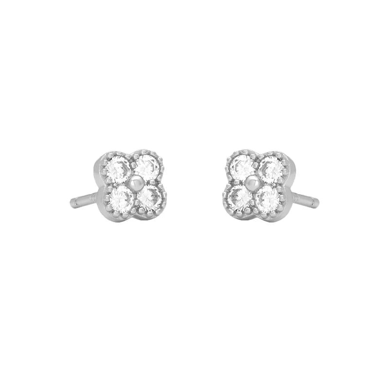 Cherise Clover Studs