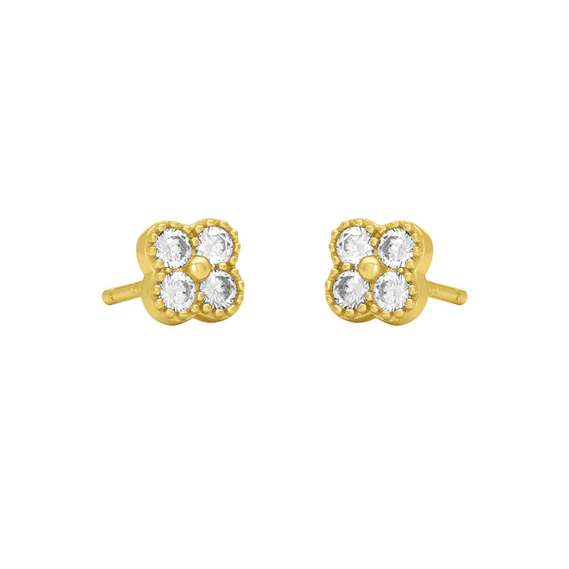Cherise Clover Studs