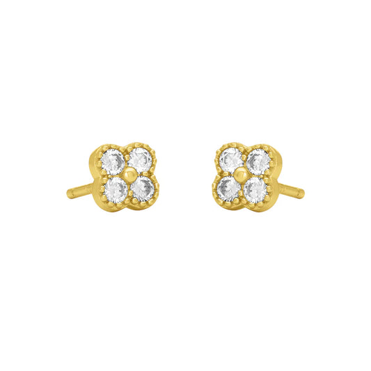 Cherise Clover Studs