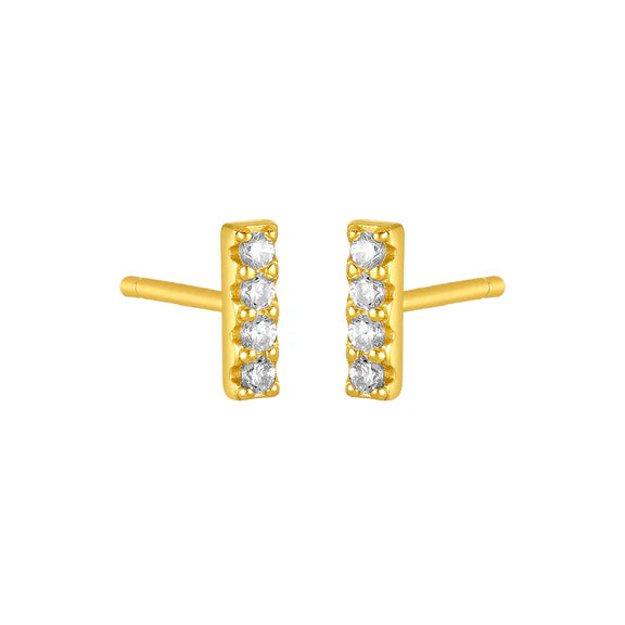 Maeda Bar Stud | Gold