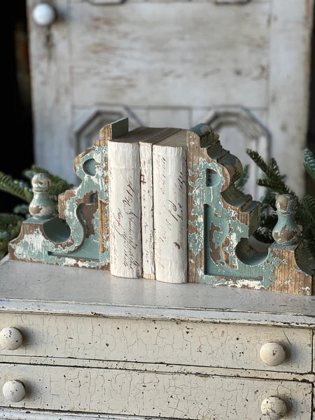 Old World Corbel Bookends