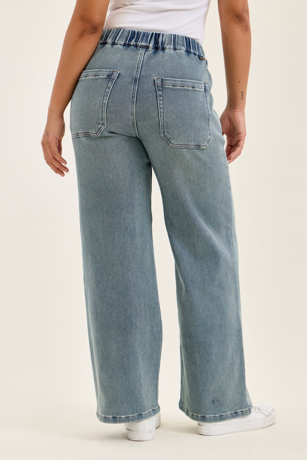 HW | WILHELMINA Baggy | Stone Blue