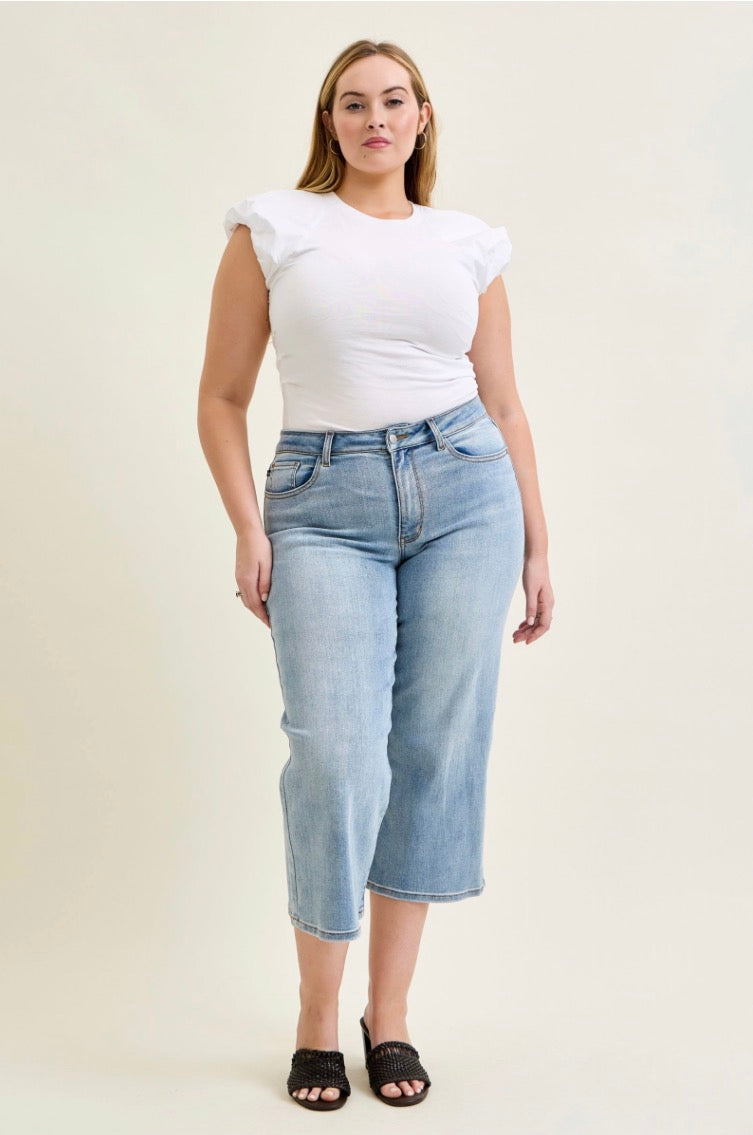 Mid Rise | Wide Crop