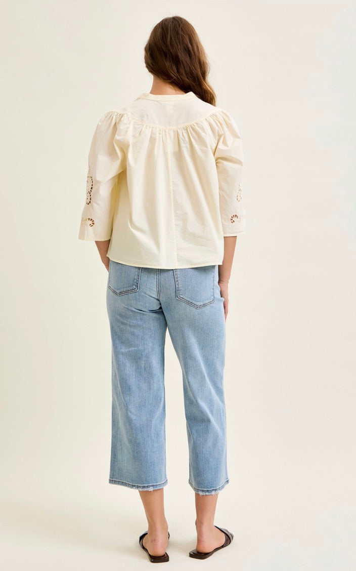 Mid Rise | Wide Crop