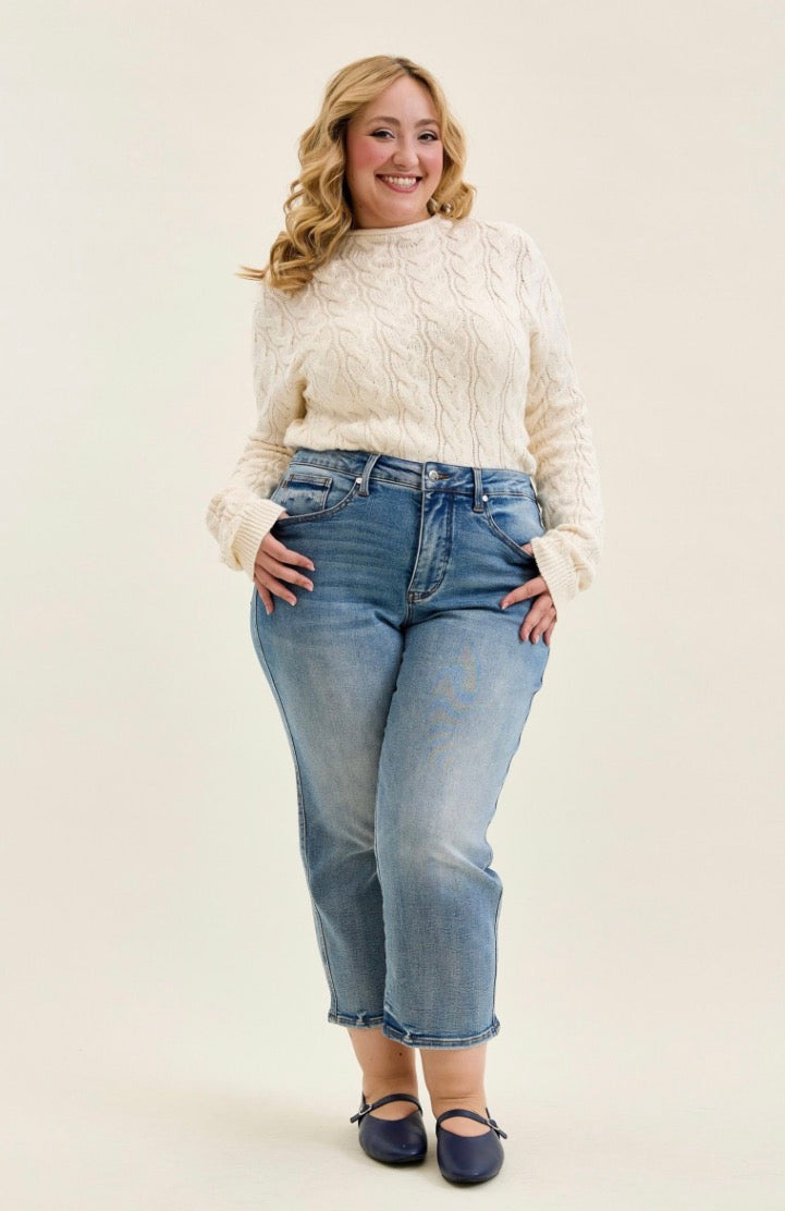 HW | Peggy Ankle Straight | Regular & Petite | Tummy Control