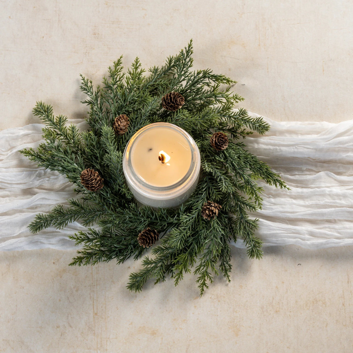 Juniper Candle Ring