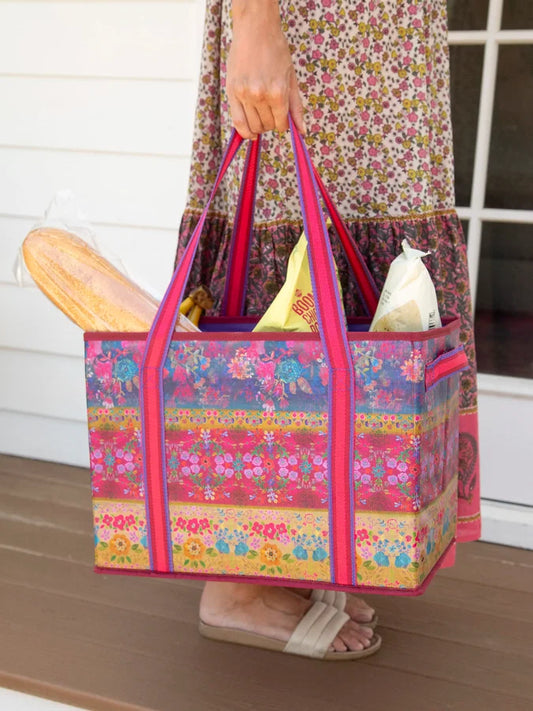Heavy Duty Grocery & Go Bags, Set of 2
