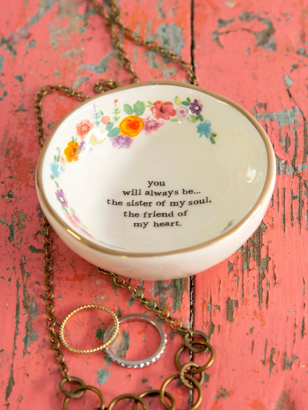 Ceramic Giving Trinket Bowl | Sister of My Soul