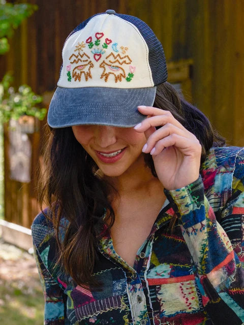 Beaded Trucker Hat