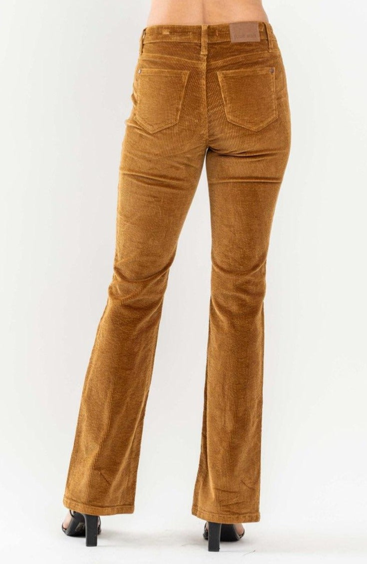 Mid-Rise | Bootcut | Camel Corduroy Pants