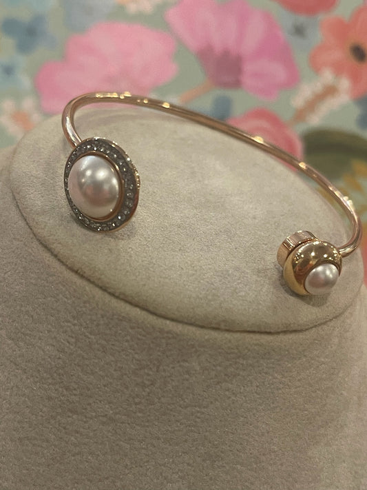 Pearl Bracelet | Gold