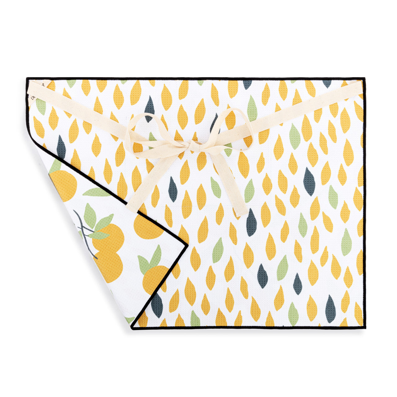 Citrus Orange Absorbent Half Apron