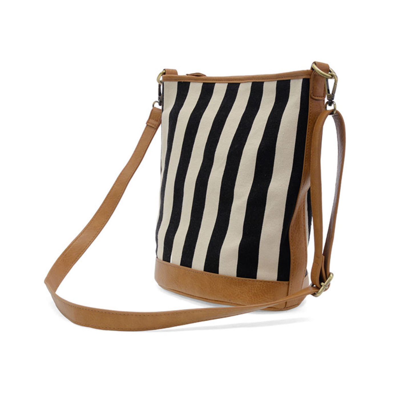 Awning Stripe Bucket Canvas Bag