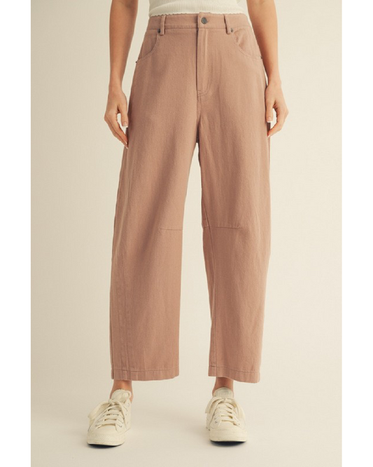 Wide Leg Pants | Mauve