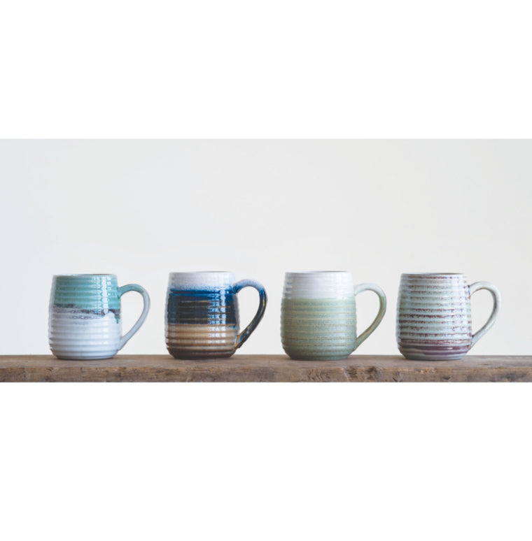 Stoneware Mug with Glaze