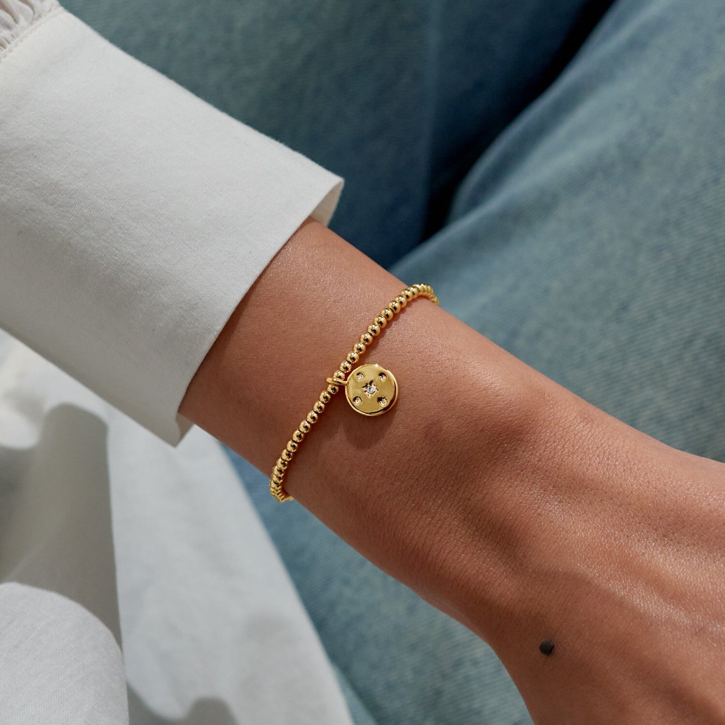 A Little ‘Wonderful Things Are Coming Your Way’ Bracelet