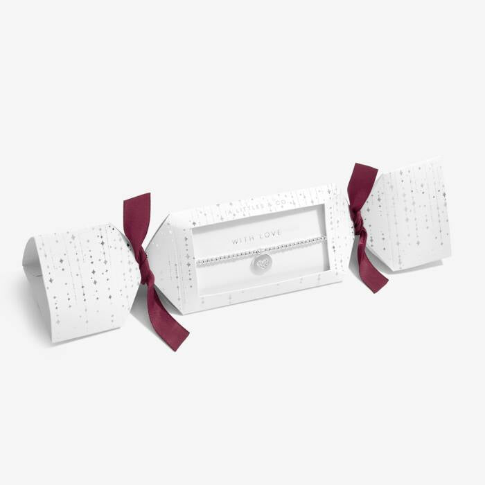 Christmas Gift Box 'With Love' Bracelet