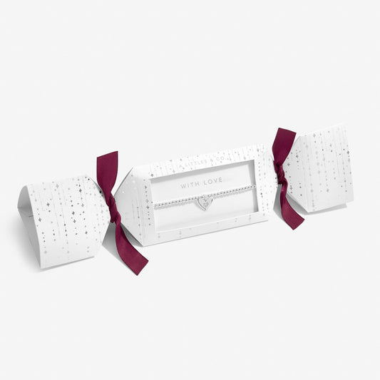 Kids’ Christmas Gift Box 'With Love' Bracelet