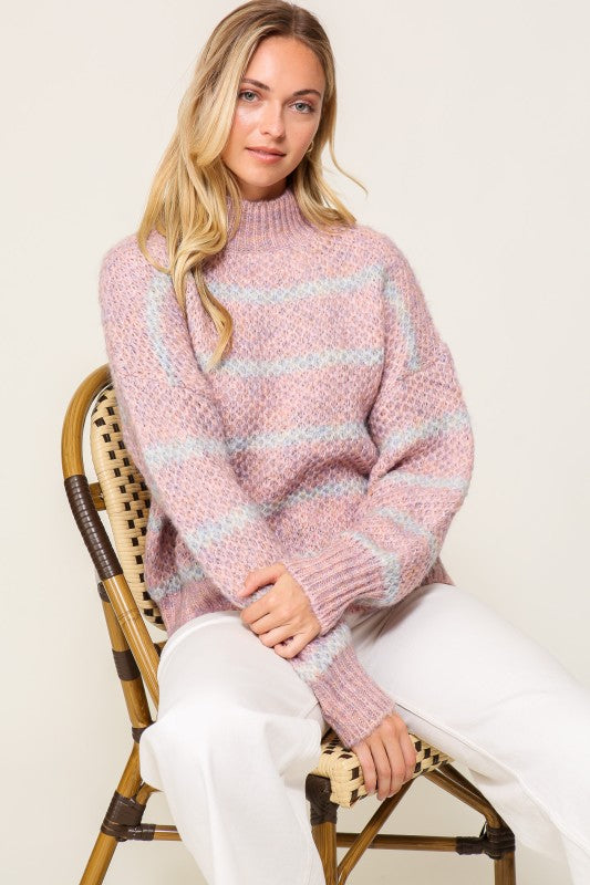 Cozy Mock Neck Sweater