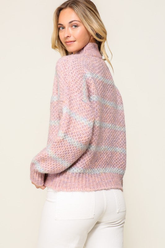 Cozy Mock Neck Sweater