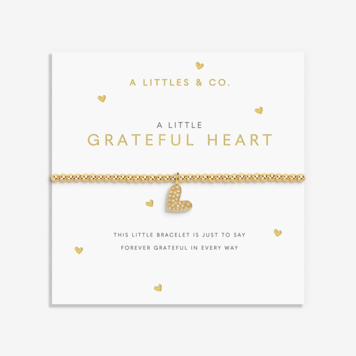 A Little ‘Grateful Heart’ Bracelet