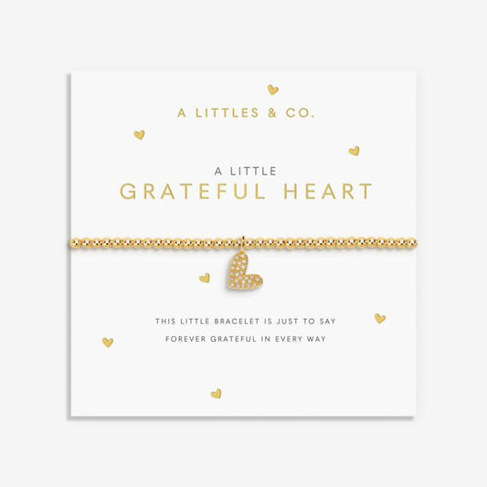 A Little ‘Grateful Heart’ Bracelet