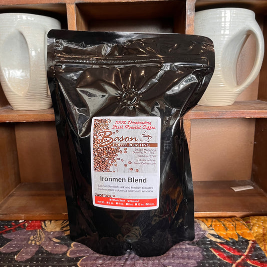 16oz. Bason Coffee | Ironmen Blend