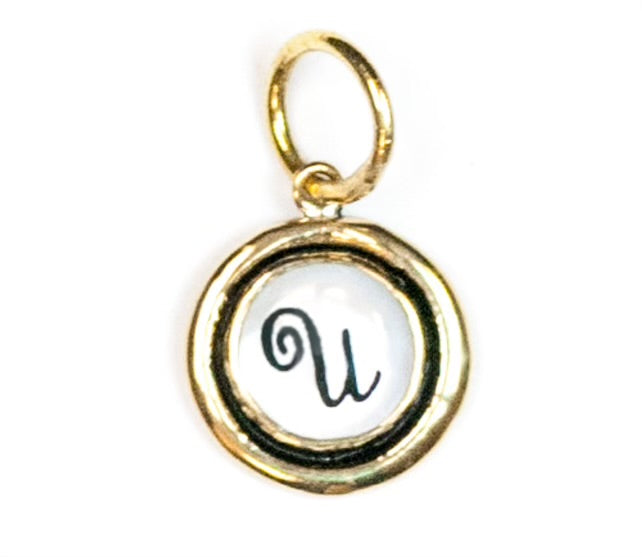 Mother of Pearl Insignia Charm