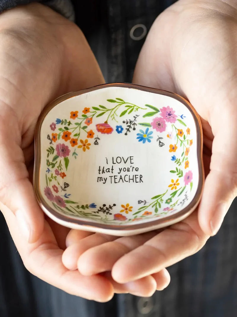 Antiqued Trinket Bowl | Teacher