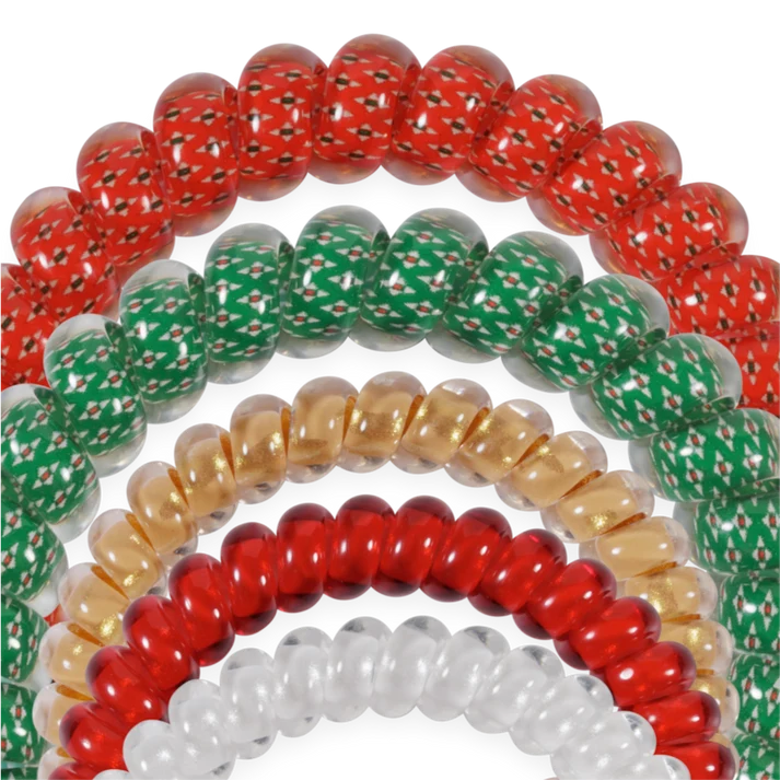 Teleties Mixed Hair Ties | Jolly & Bright