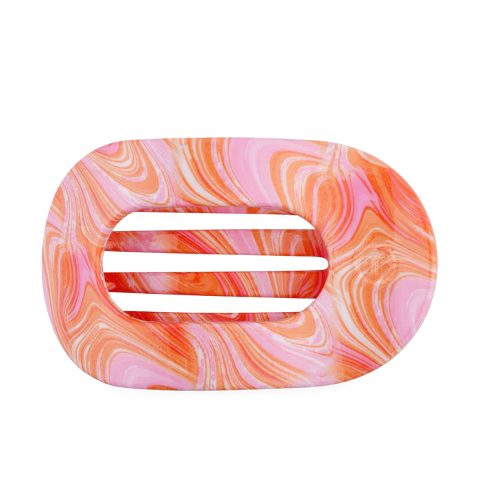 Teleties Flat Round Clip | Just Keep Swimming
