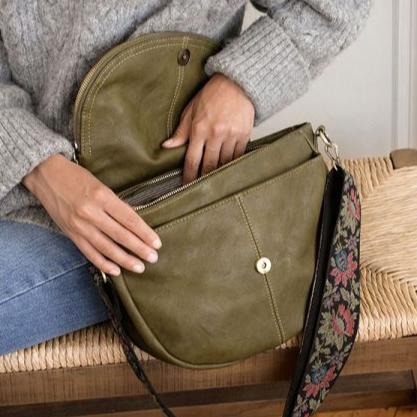 Selma Saddle Crossbody Bag