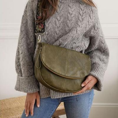 Selma Saddle Crossbody Bag