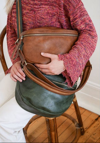 Laura Contrast Strap Sling Bag