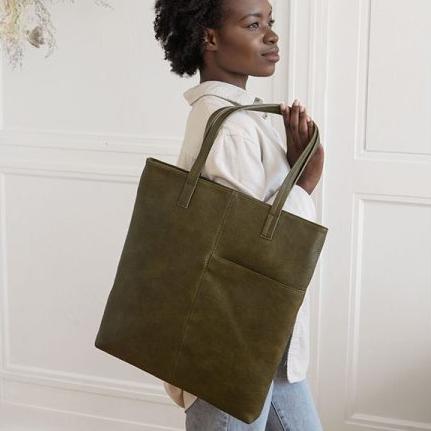 Tabitha Front Slip Pocket Tote