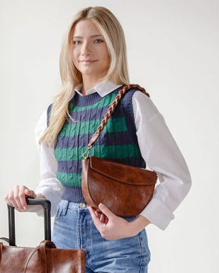 Linda Crescent Crossbody