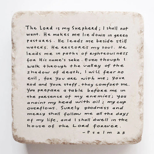 Coaster | Psalm 23