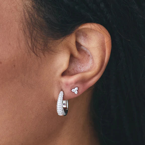 Norie Studs | Silver