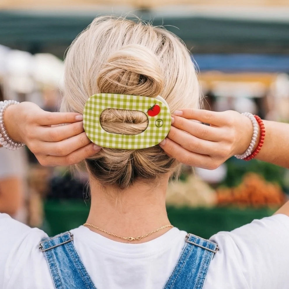 Teleties Flat Round Clip | Locally Grown