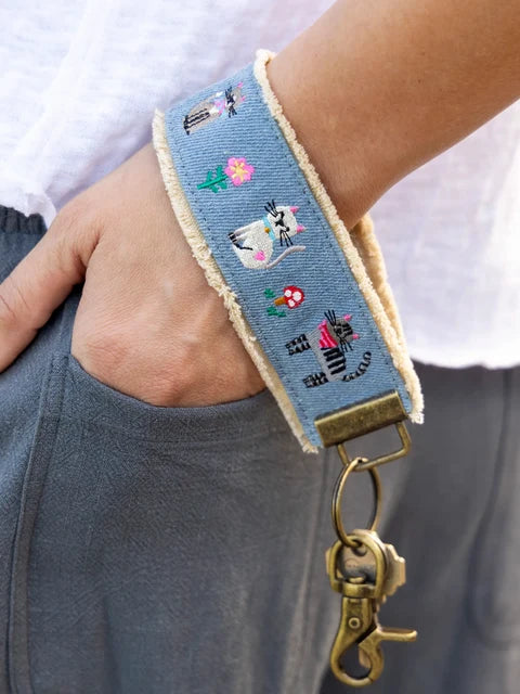 Embroidered Key Chain