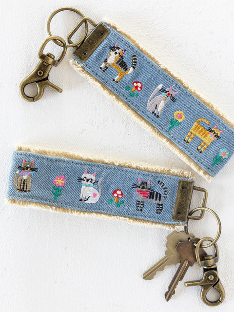 Embroidered Key Chain