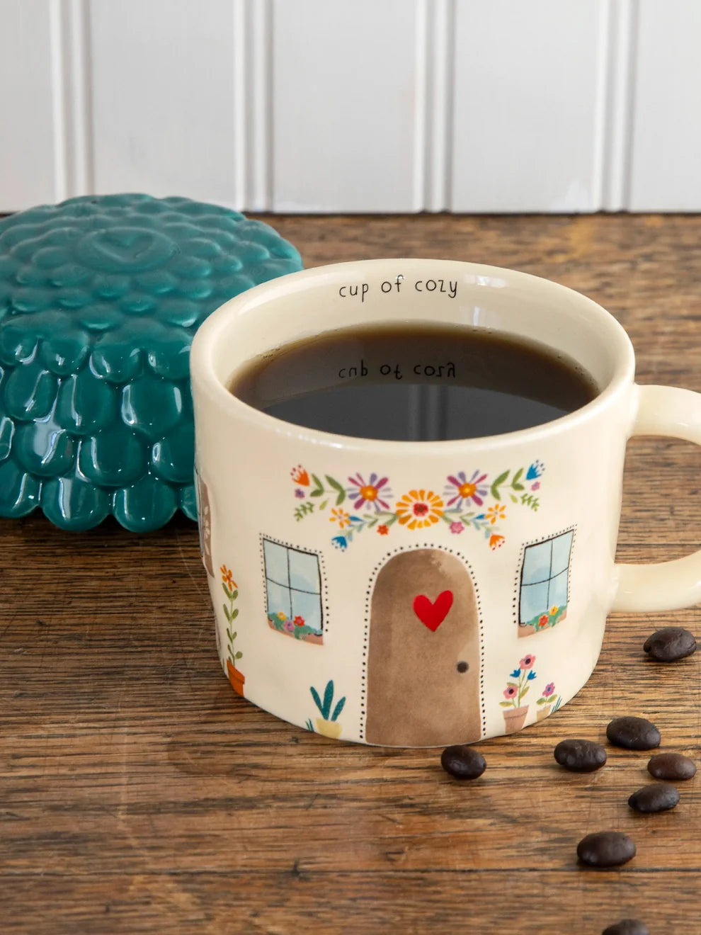 Lidded Mug | Cottage