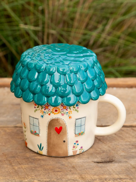 Lidded Mug | Cottage