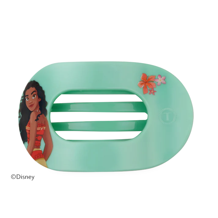 Teleties Flat Round Hair Clip | Moana